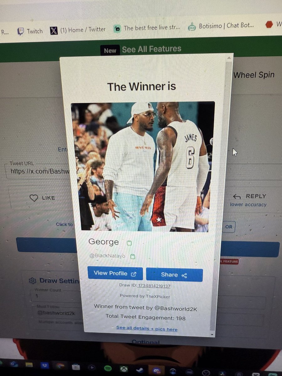 Bashworld2K's tweet photo. Congrats to @BlackNatayo for winning day 9 of 12 days bashmas Giveaway well deserved I’m go dm you for the info to ge this sent out to you asap 

#BASHWORLD #BASHMAS #GiveawayAlert https://t.co/53lENg8WdP