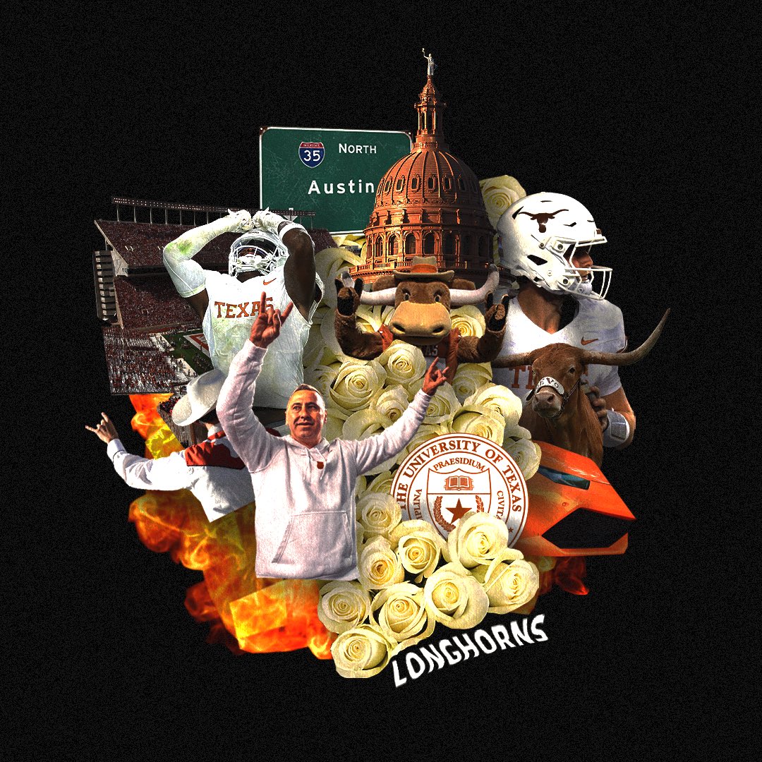 CFBPlayoff's tweet photo. ATL ALBUMS📀: 🎶Talkin' country grammar🎶

#CFBPlayoff • #HookEm https://t.co/rulzethSuZ