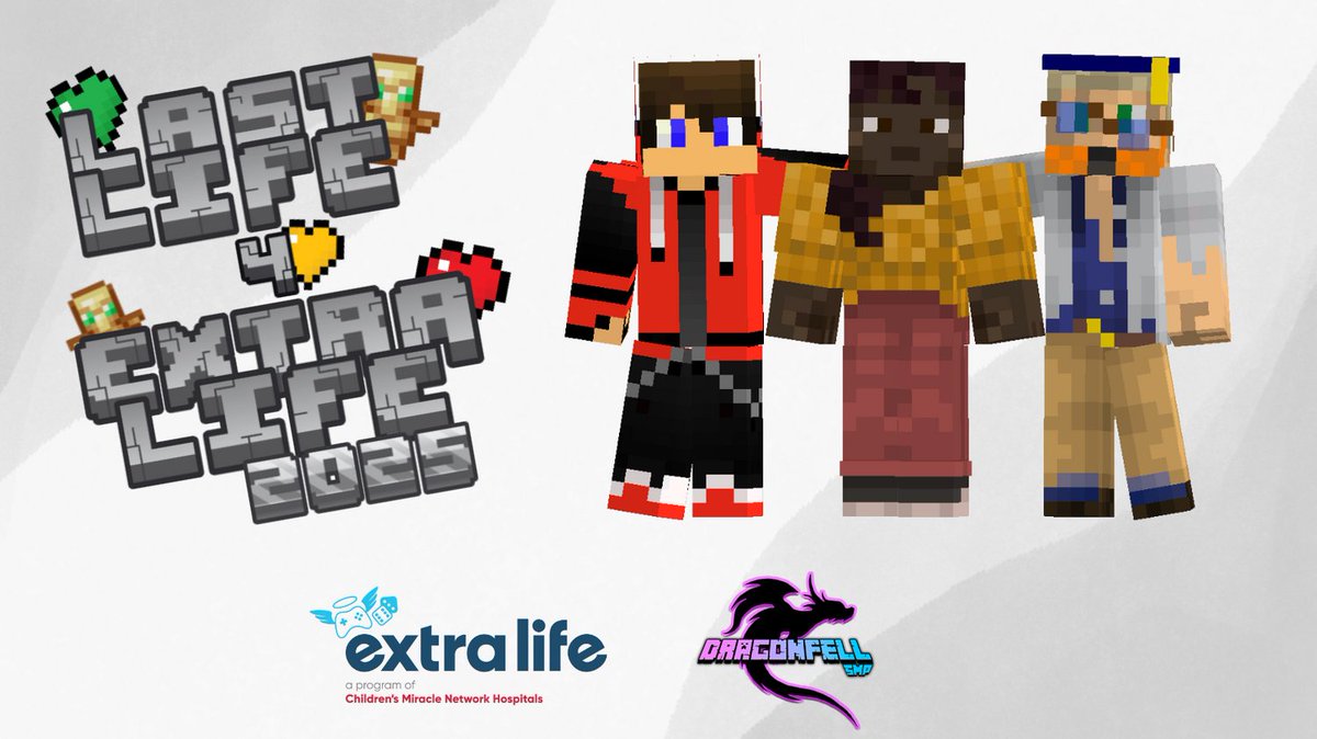 Team Run'N'Hide's <a href="/justdirtin/">Justdirtin</a> <a href="/4minermom/">MinerMom</a> and <a href="/Prof_Sherbert/">Professor Sherbert</a> are hide and seek champs - especially the hiding part. They'll bring all the fun vibes as we raise money for @LastLife4Kids. #LL4EL starts in two weeks on January 4th! Get all the links here: linktr.ee/dragonfelleven…