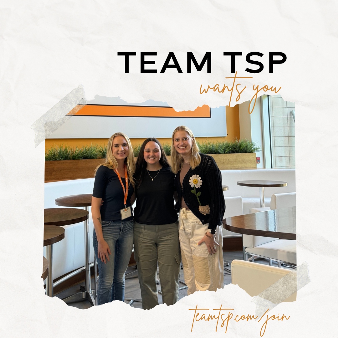 Join our fun, family-focused team at TSP! We work on exciting projects and love giving back to our community. If you're looking for a place that values teamwork and balance, apply today! #TeamTSP #HiringNow #TSPWantsYou

apply now - teamtsp.com/join