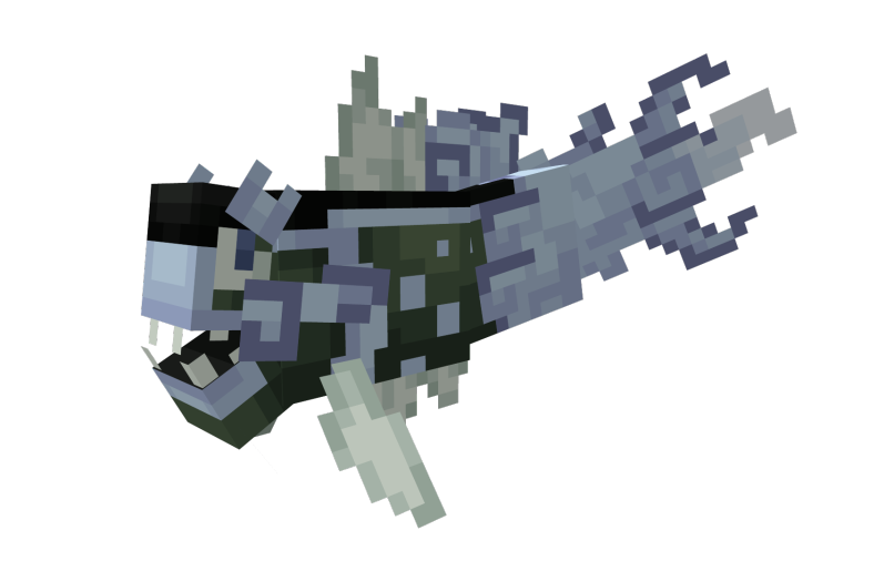 cristaraptor's tweet image. basculegion 

#pokemon #Minecraft #Blockbench
