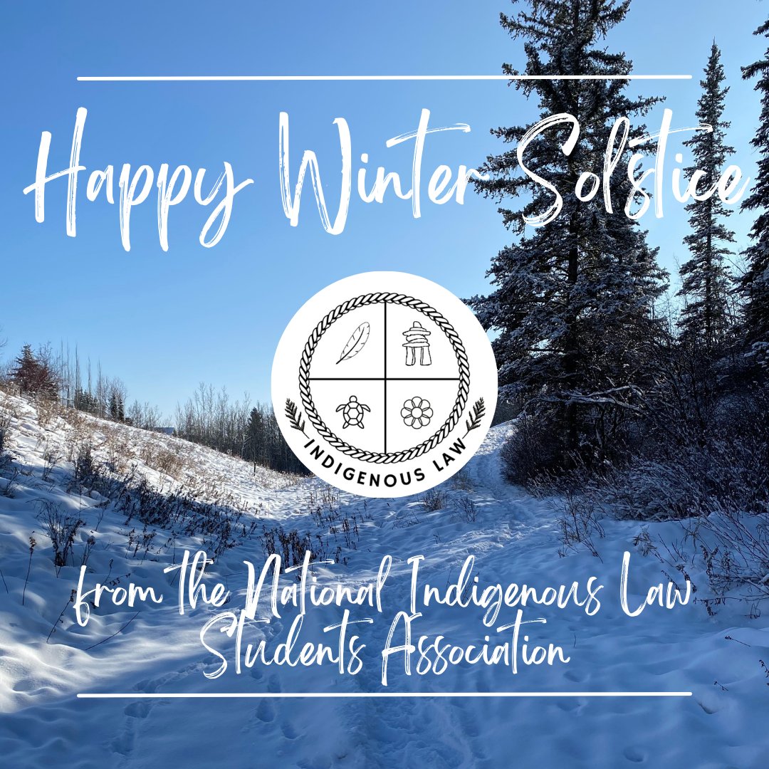 National Indigenous Law Students' Association tweet media