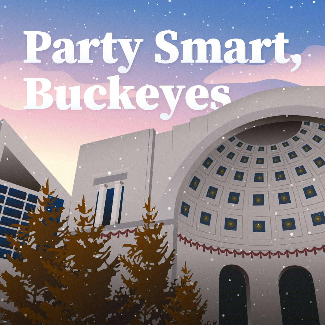 OSUPOLICE's tweet photo. Be the best fans in the land, in the stadium and at home. If watching and celebrating at home, be respectful of your neighbors.
Party smart, Buckeyes! @StudentLifeOSU @OffCampus_OSU #StaySafeBuckeyes #BeatTenn https://t.co/kl41fDiNx7