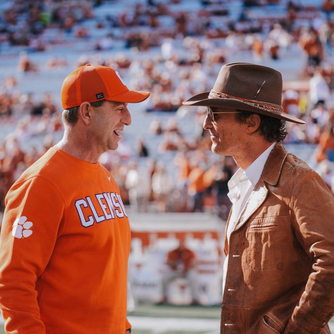 An absolute legend and Matthew McConaughey.