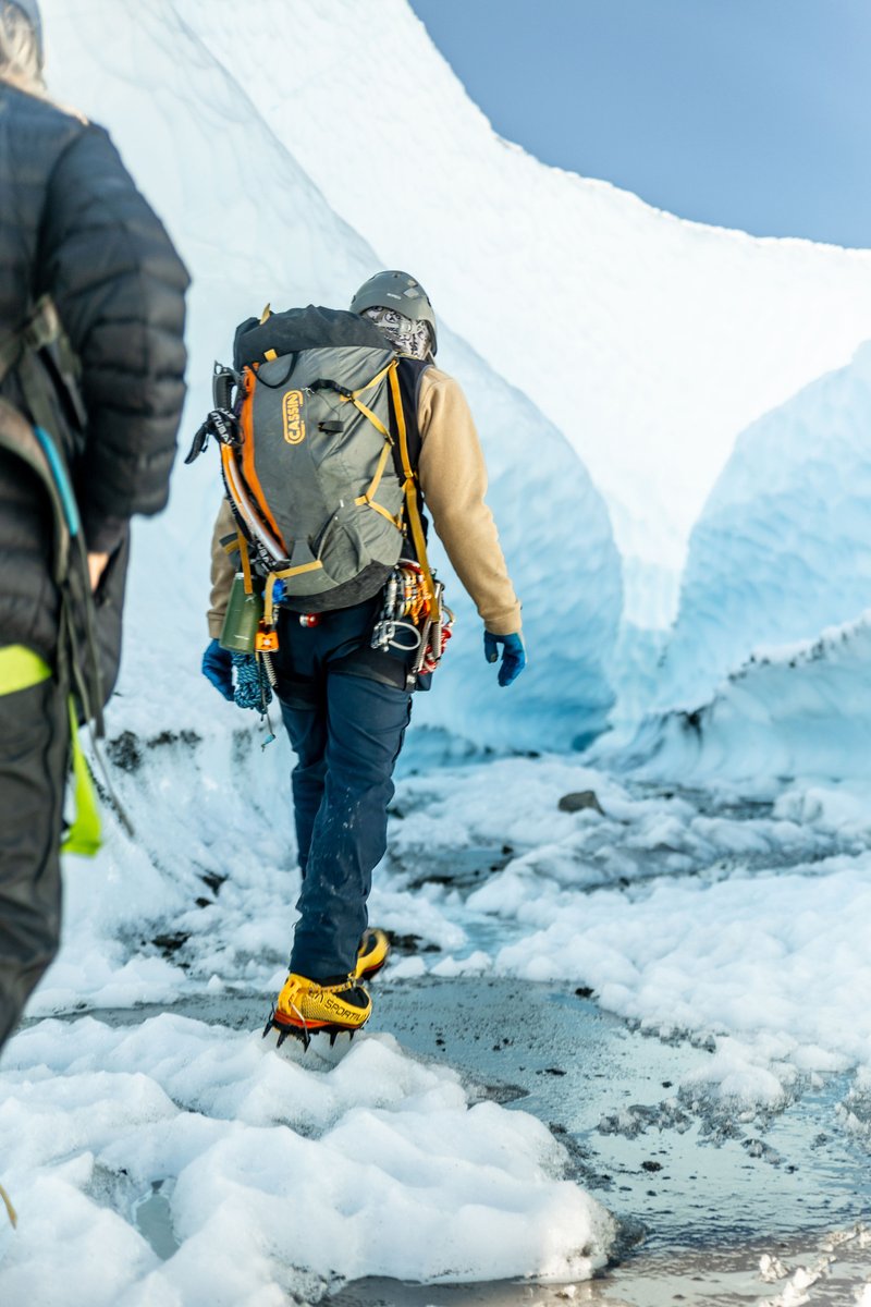 NextLevelAlaska's tweet image. A guided tour with MICA guides is the best way to experience the Matanuska Glacier