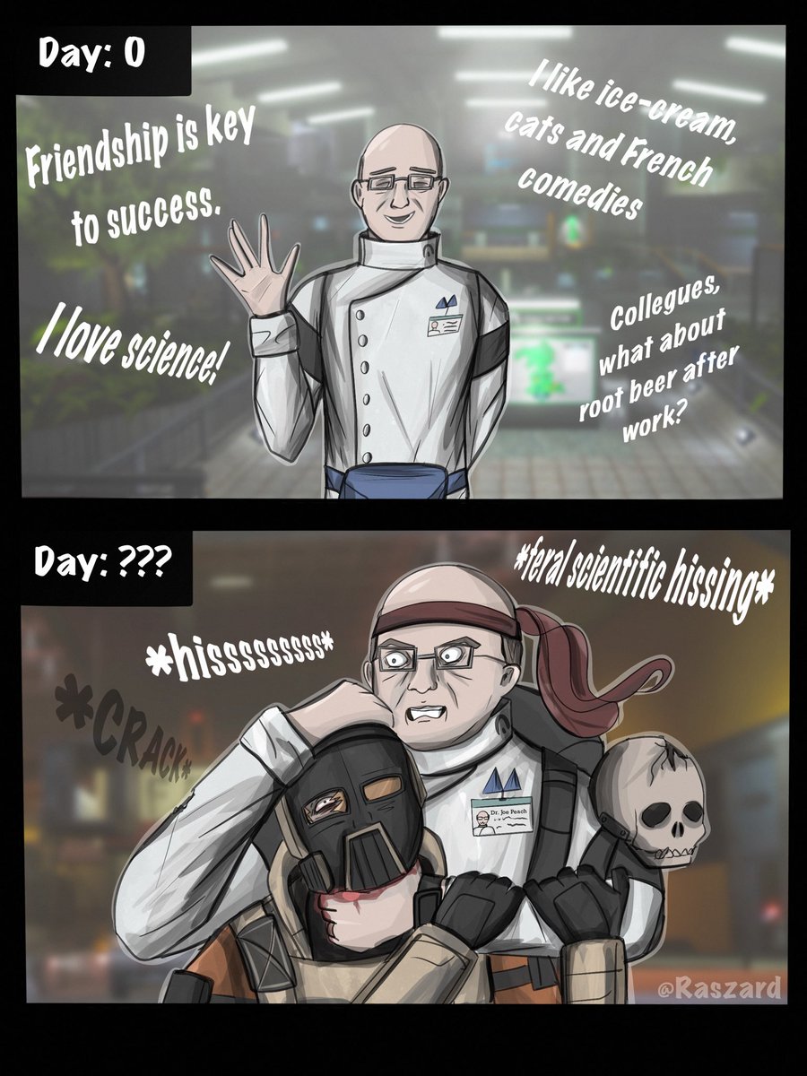 raszard's tweet image. Dr. Joe Peach survives, adapts, overcomes

#AbioticFactor