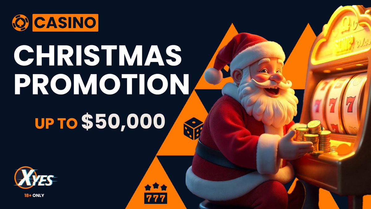 Xyes_com's tweet photo. π
Β Holiday fun awaits at XYes Casino!Spin now and grab up to οΌ50.000 extra rewards.
πΒ Donβt miss outβwin big this Christmas!
#XYesCasino #ChristmasPromotion #WinBig https://t.co/jPGXJS4wKC
