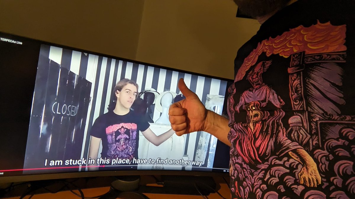 #TERPECAWatchParty - even though tonight, it's just me. But I guess, I got the dresscode right! :-)