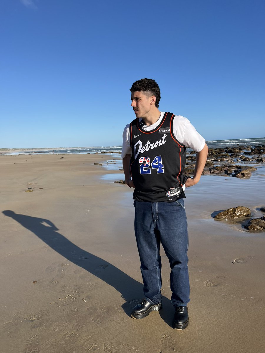 pistons_jack's tweet photo. Shout-out to the @DetroitPistons for hooking me up with this fire custom jersey in celebration of #WorldBasketballDay 🔥🙏

I’m just on of the many passionate fans down in Australia 🇦🇺🗣️ https://t.co/0uw17xrg2i