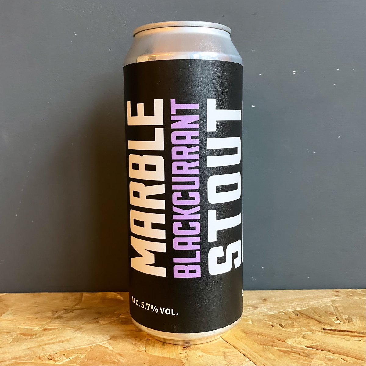 Marble Blackcurrant Stout (5.7%) is their deep, rich and silky Stout blended seamlessly with blackcurrant. Adding fruity complex layers to a cult classic 👌