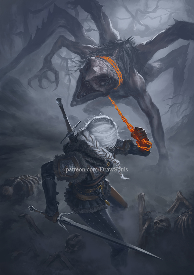 Draw_Souls's tweet image. Silver for monsters
#TheWitcherIV #TheWitcher4