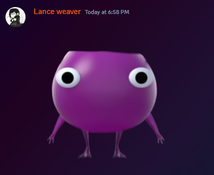 finstrax's tweet image. alright, so i'm in a Rain World Themed D&amp;amp;D campaign and someone pointed out the Jetfish Icon looks like a little guy!

so i quickly made what vision i had