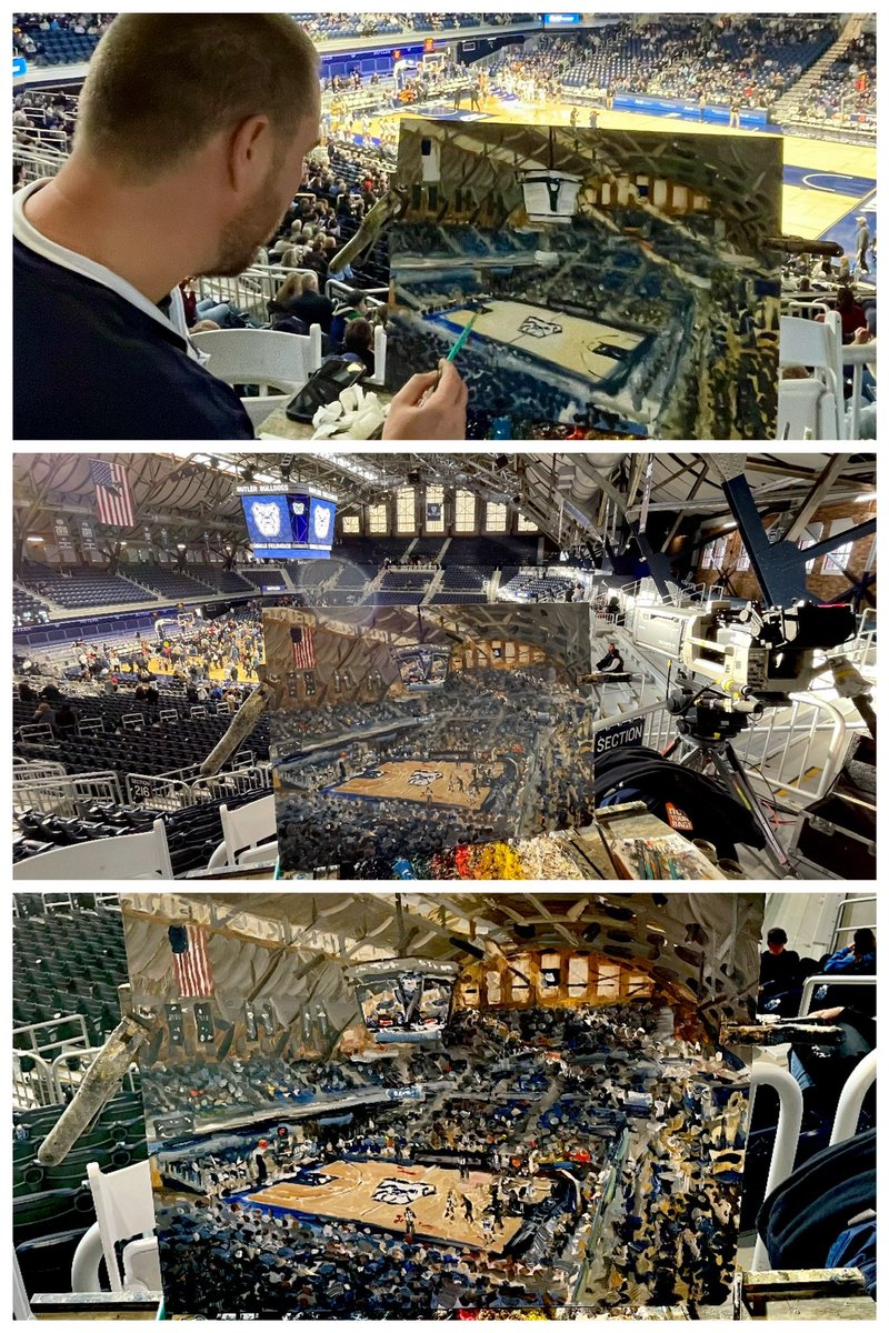 No place like Hinkle when the sun streams through—Justin captured it beautifully🎨🖼️  #BasketballCathedral