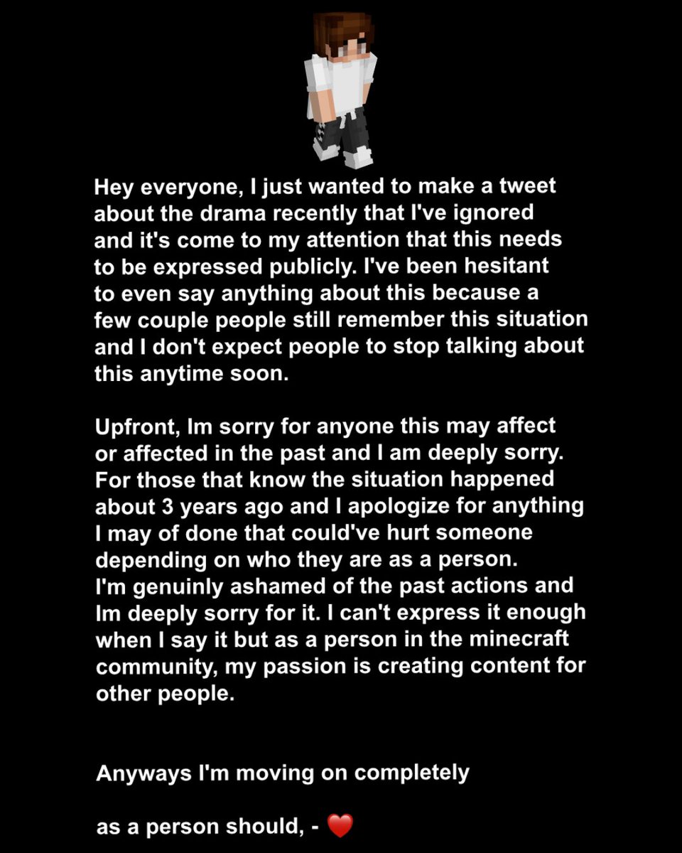 I've grown a lot in the past 3 years as a person and I just thought I should express this publicly 💝