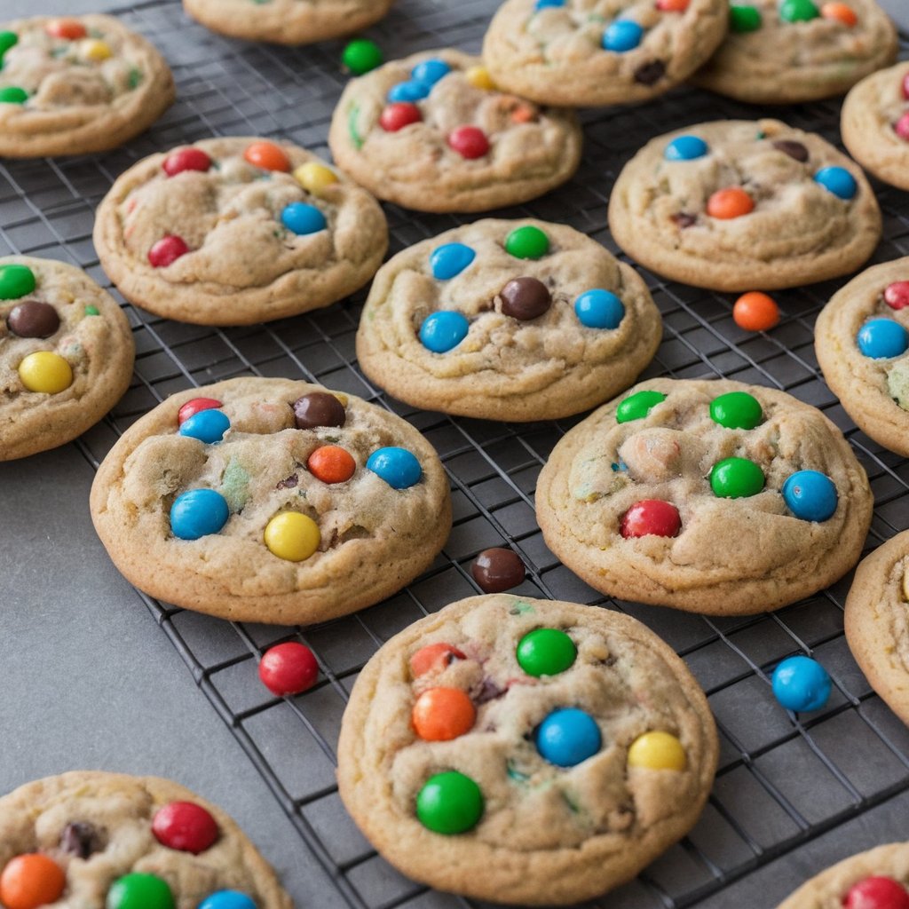 MohaRecipes's tweet photo. Chewy M&amp;M Cookies 😋😋😘
#cookies #chewy https://t.co/VBAyGlCuI5