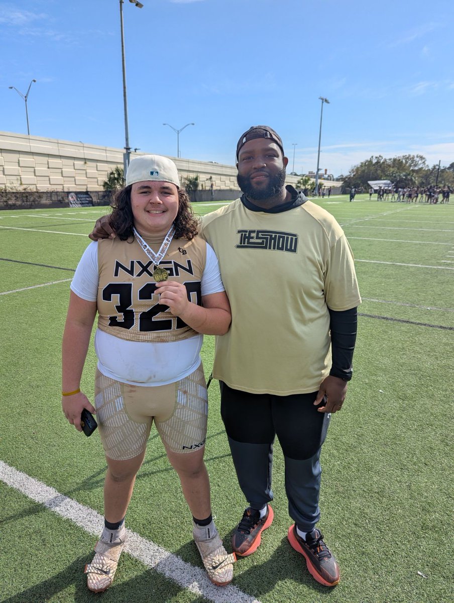 Had a great time in Tampa at the NXGN camp event! Was given the chance to compete against some of the best and also learn with some of the best! Very blessed to say I was given MVP of the camp! Thank you coach wes for this opportunity. #MVP #BUILTDIFFRENT