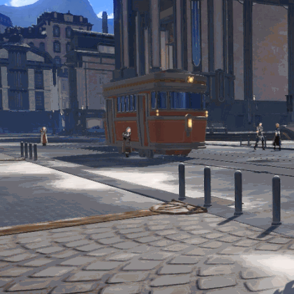 HSRAnythingBot's tweet photo. Gallagher was hit by a tram driven by Tribbie! https://t.co/RR64HiBSRW