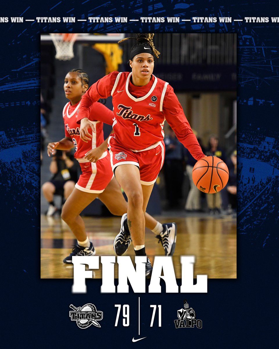 Detroit_WBB's tweet image. The Titans turn up the D in the second OT holding Valpo to just 4 points to seal the deal!!
Q: 🍔30 pt. burger double-double, 11 reb.
Starks: 16 pts. (career-high)
Biggie: 14 pts.
Jackson: 10 pts. 
#DetroitsCollegeTeam⚔️
