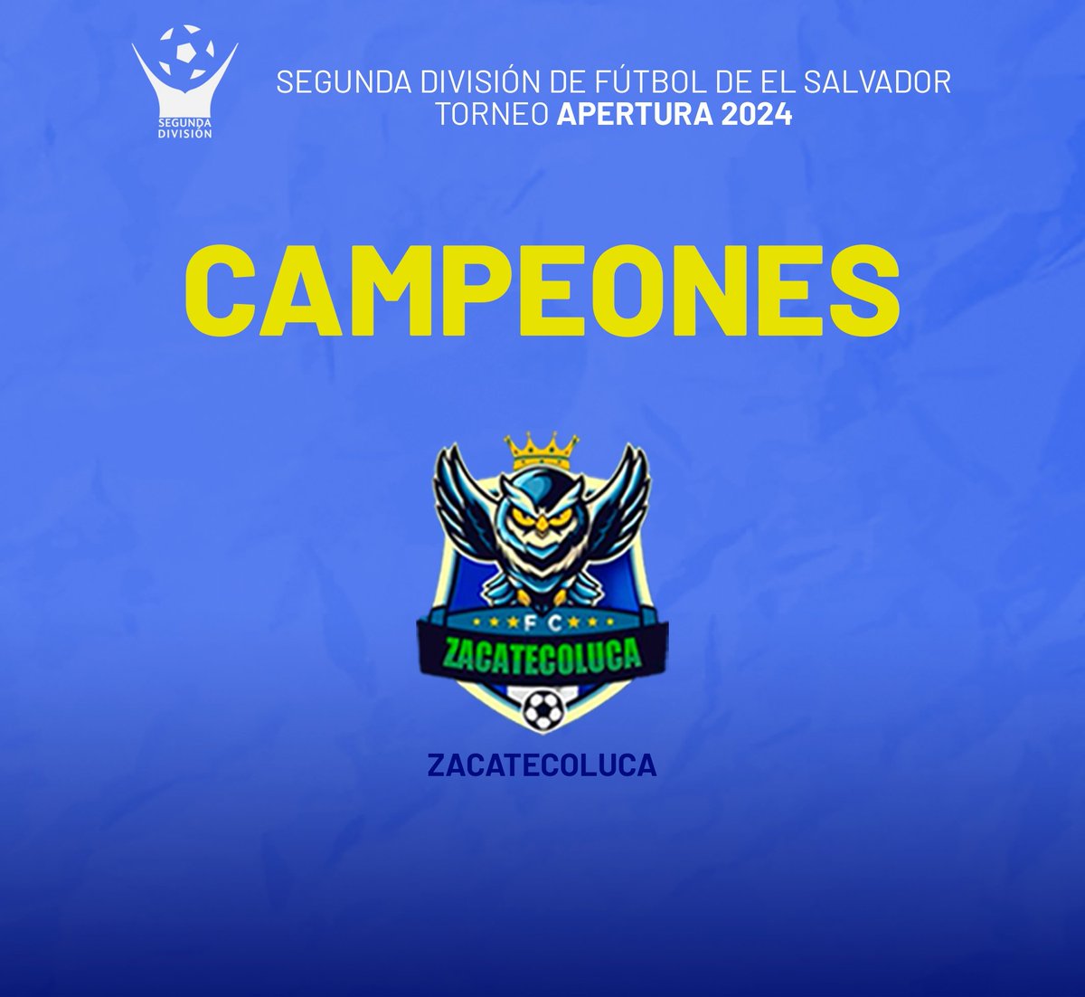 Felicidades #ZacatecolucaFC Campeones del #Apertura2024