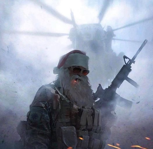 FreedomSsteel's tweet photo. more of the Christmas spirit #gunsanta #tacticalSanta https://t.co/uwfR635MYZ
