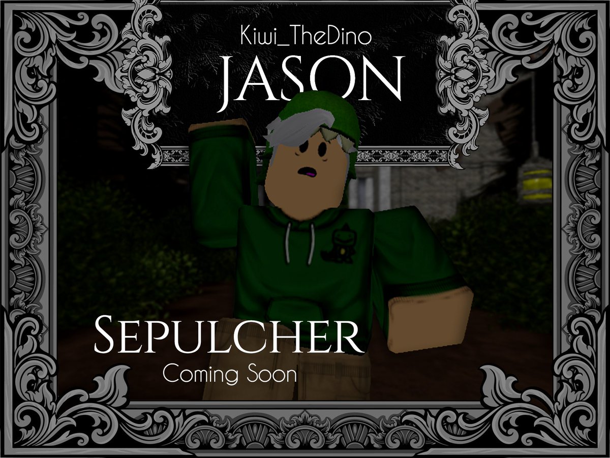 NotEthanexe's tweet photo. An evil the example of perfidy. Starring Kiwi_TheDino as Jason in #Sepulcher #ROBLOX #horror https://t.co/o9VbUfE02l