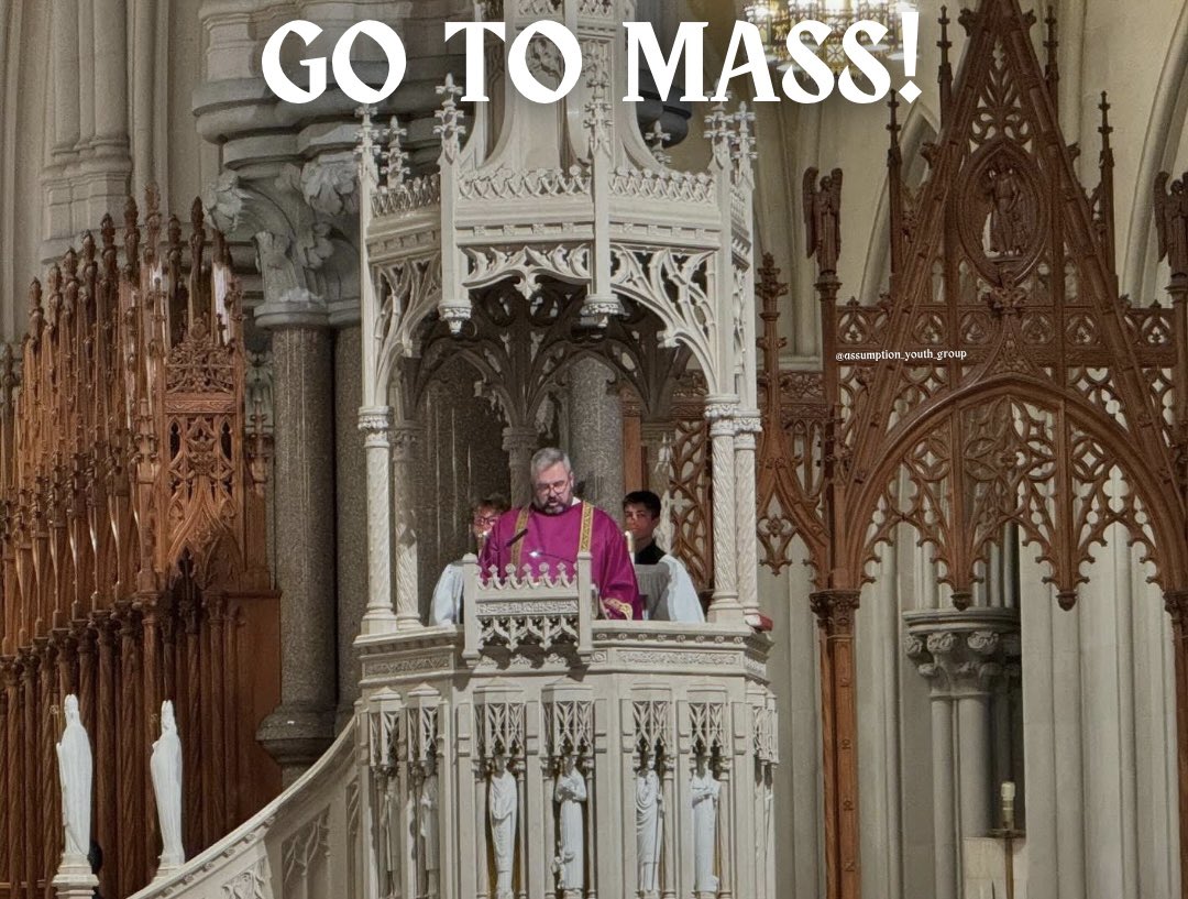 No meme.  Glorify the Lord.   Go to Mass.