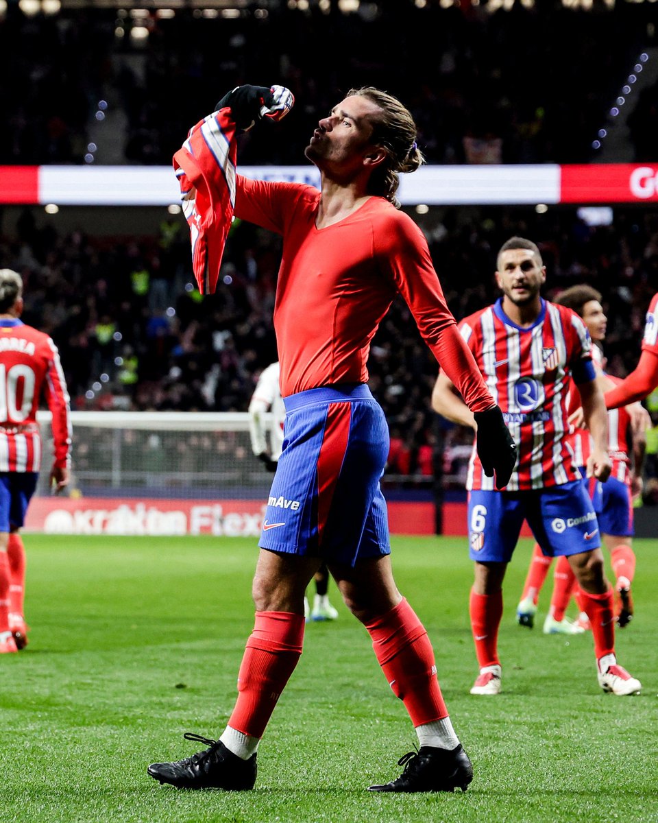 IvaanBlanco26's tweet photo. 1. MINUTO 94 - Koke vs Girona.
2. MINUTO 92 - Correa vs Athletic.
3. MINUTO 94 - Julián Álvarez vs Valencia.
4. MINUTO 90 - Giménez vs RB Leipzig.
5. MINUTO 90 - Julián Álvarez vs Celta.
6. MINUTO 95 - Correa vs Madrid.
7. MINUTO 99 - Sørloth vs Leganés.
8. MINUTO 93 - Correa vs PSG.
9. MINUTO 92 - Sørloth vs Valladolid.
10. MINUTO 92 - De Paul vs Cacereño.
11. MINUTO 96 - Julián Álvarez vs Cacereño.
12. MINUTO 93 - Antoine Griezmann vs Sevilla.
13. MINUTO 96 - Sørloth vs Barcelona.

13 goles en el descuento en 26 partidos de temporada.

NUNCA DEJES DE CREER!!!!!!!!