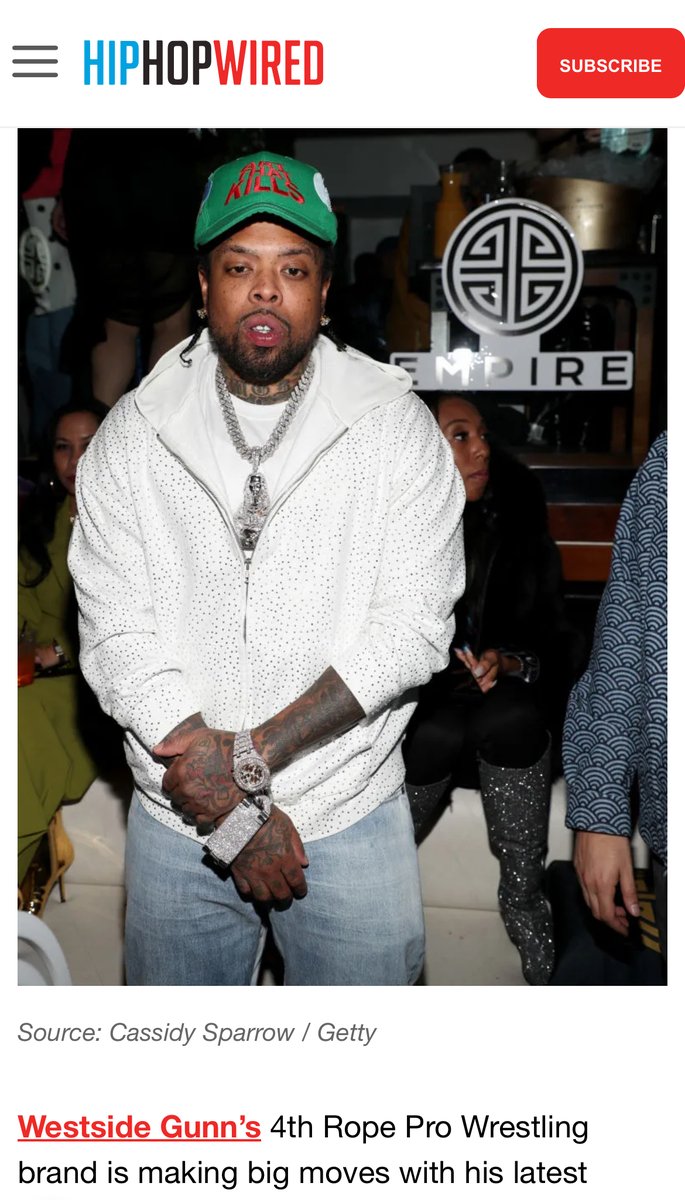 #ClientPress >>> S/O to <a href="/HipHopWired/">HipHopWired</a> 🤩 for featuring the @WESTSIDEDGUNN Heels Have Eyes IV event🤼. From TNA champions to The Hardy Boyz💪&amp; legendary O.G #ONYX 🎶, READ ALL ABOUT IT NOW‼👀 

Click LINK HERE: bit.ly/41AL2Xz

#SwankPR #CovertOp #4thRope #CovertOp #Press