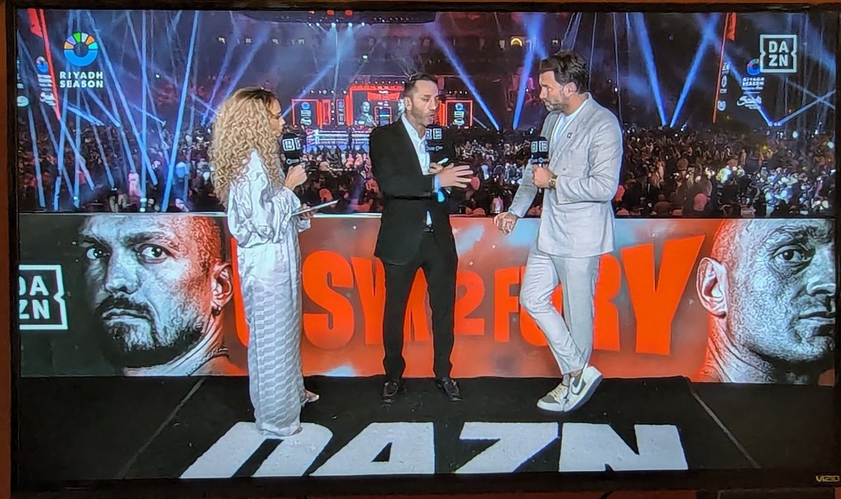 Well, this is it. Tyson Fury, the time is now.