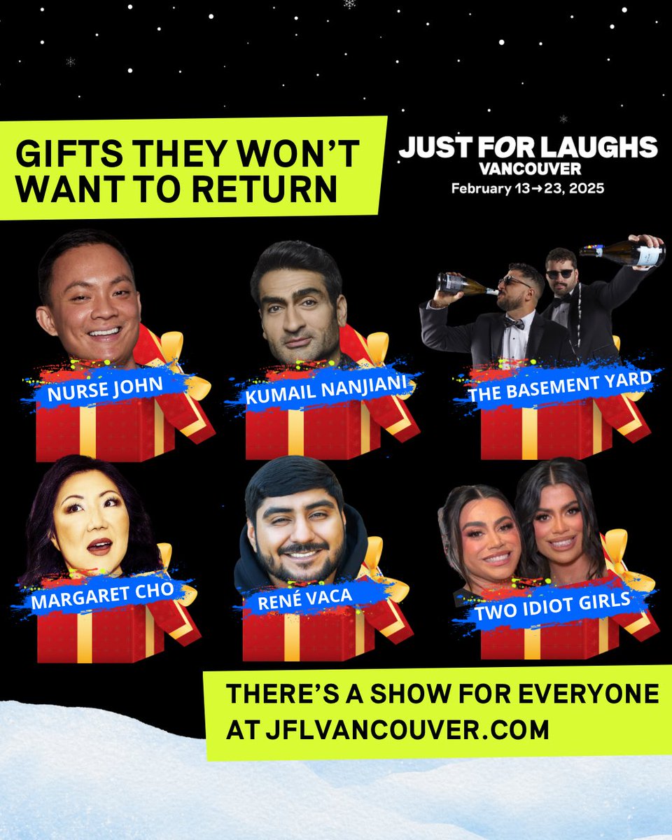 Tired of buying people gifts they don't use? 🎁

Give them a gift they won't return instead this year and avoid a silent night this February. The best part? There’s a show for everyone! Work smarter, not harder.