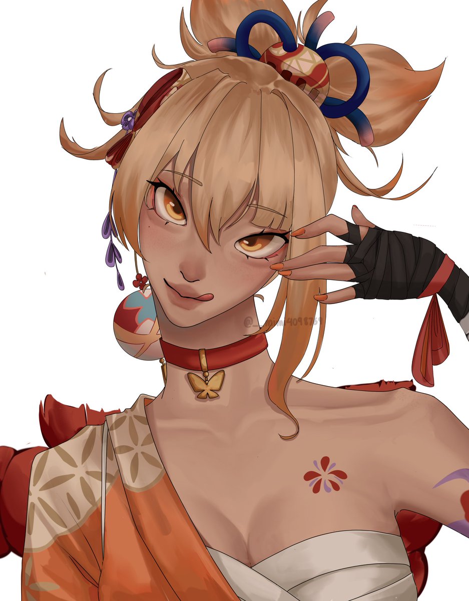 _mimi4098769's tweet image. Yoimiya! 
#GenshinImpact