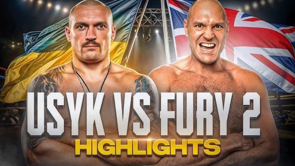 ChuckAndersonL5's tweet image. ÇA YEST ÇA COMMENCE 👑

PROGRAMME : 
CE SOIR BOXE 🥊 ⚽️ 
(lien en bio de mon profil)

⭕️ LIVE / DIRECT / STREAM ⭕️

🥊 BOXE anglaise
SUR TELEGRAM EN BIO

Tyson Fury - Oleksandr Usyk 2 ✅

LIEN TELEGRAM EN BIO 💥
#UsykFury #Tysonfury #FuryUsyk2