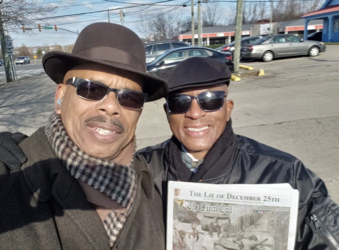 BruhThahLu's tweet photo. The FOI! All over the Planet continues to set the Supreme Example of Delivering ๐บ @TheFinalCall News ๐ฐ Contact me to make a contribution today!! #Bruhthahlu #Finalcallnewspaper #Truthtrafficking in #Nashville #Tennessee ๐ผโ๏ธ๐บ๐ฐ https://t.co/58Sio28RaB