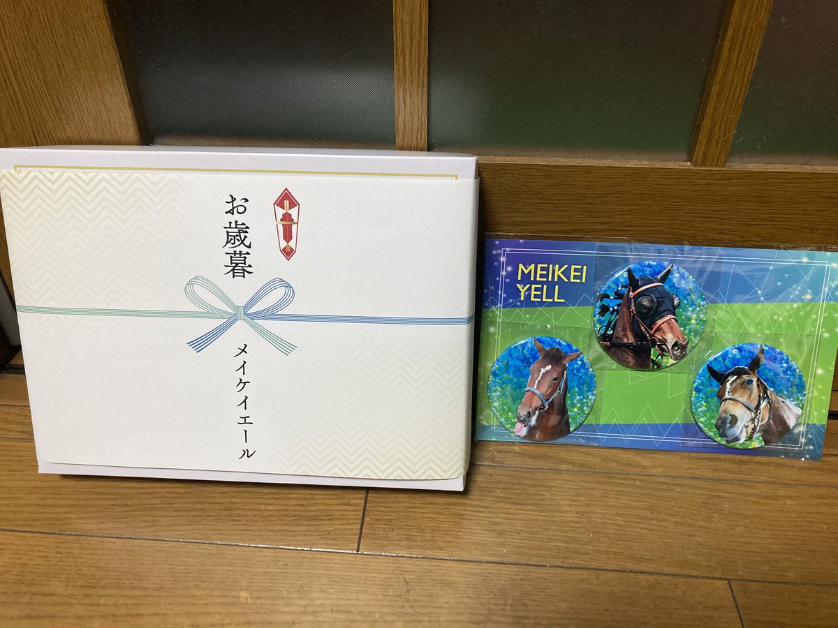 superuda0429's tweet photo. エールちゃんからお歳暮届いた💕🐎 https://t.co/Wob19dza84