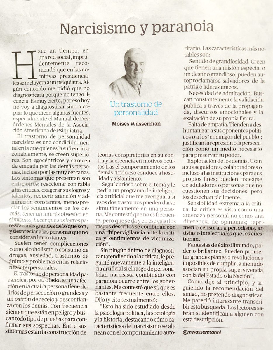 vcaicedo's tweet photo. Cuanta verdad de IZQUIERDA y DERECHA … sin partidos es lo mismo… llame al paciente como quiera @mwassermannl … no es necesario ser psiquiatra https://t.co/c7pnDSYOx7
