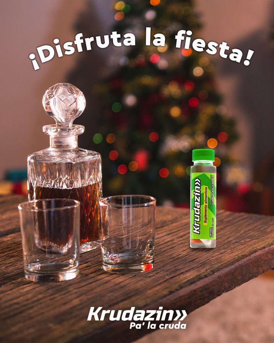 ¡Vive al máximo esta Navidad con Krudazin! 🎄✨
Revitalízate con ingredientes naturales y prepárate para disfrutar las fiestas como nunca. 🌟

🎁 Disponible en: macrovital.mx/krudazin/ 🌟