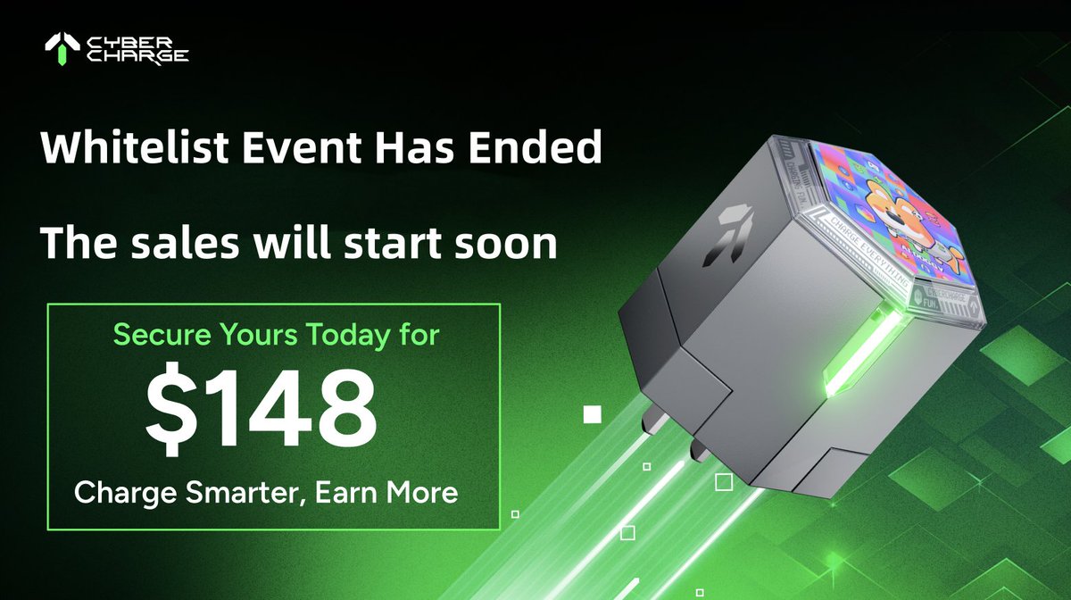 CyberCharge tweet media