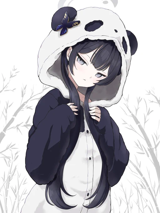 #ブルアカ パンダパジャマキサキ