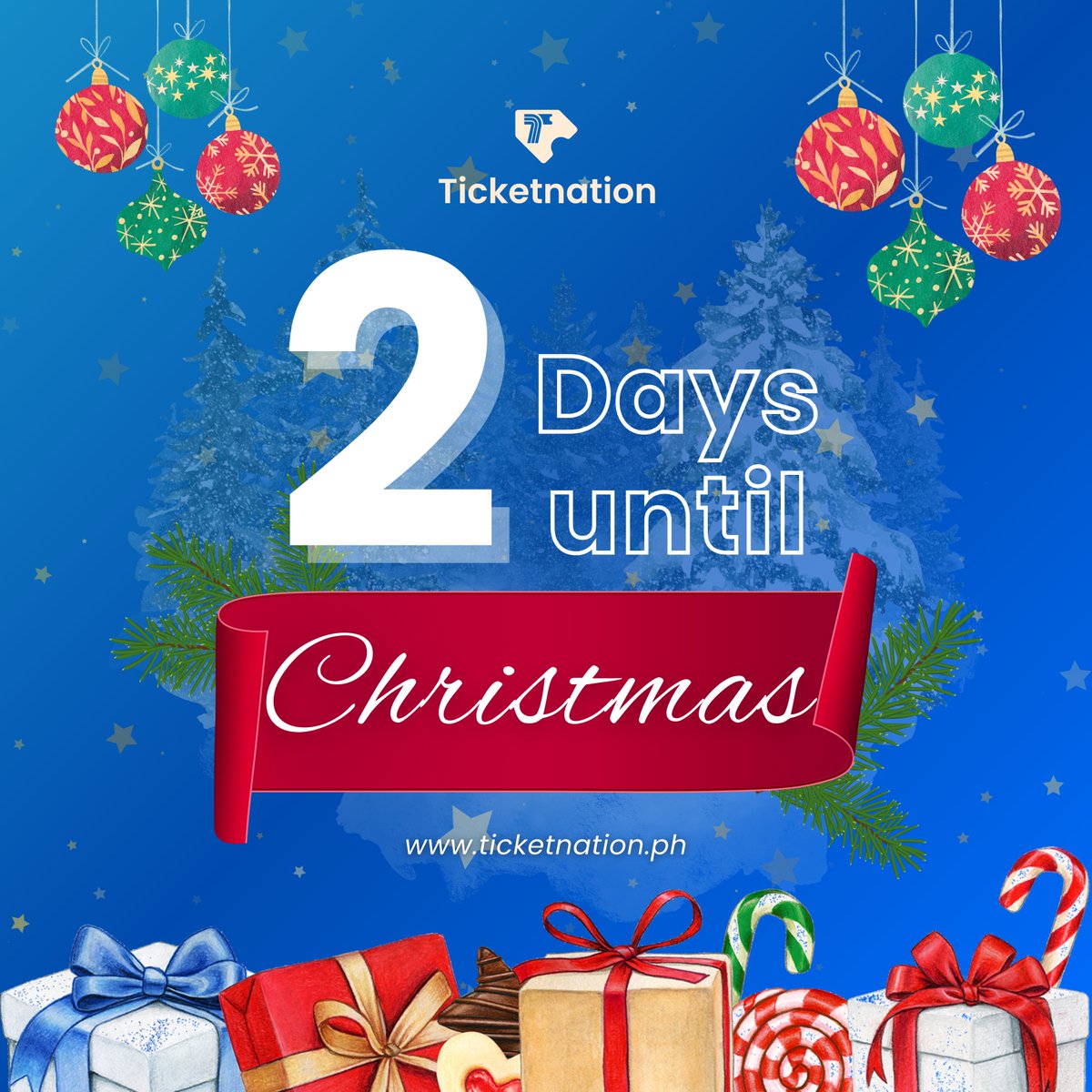 TicketnationPh's tweet photo. 🎄Two days before Christmas, and the excitement is real! Celebrate the season with Ticketnation Philippines—your gateway to unforgettable events and experiences. 

For exciting events, visit us at: https://t.co/c6bCChxyNt

#ticketnation #ticketnationphilippines #christmas2024 https://t.co/ksVsuOiauf