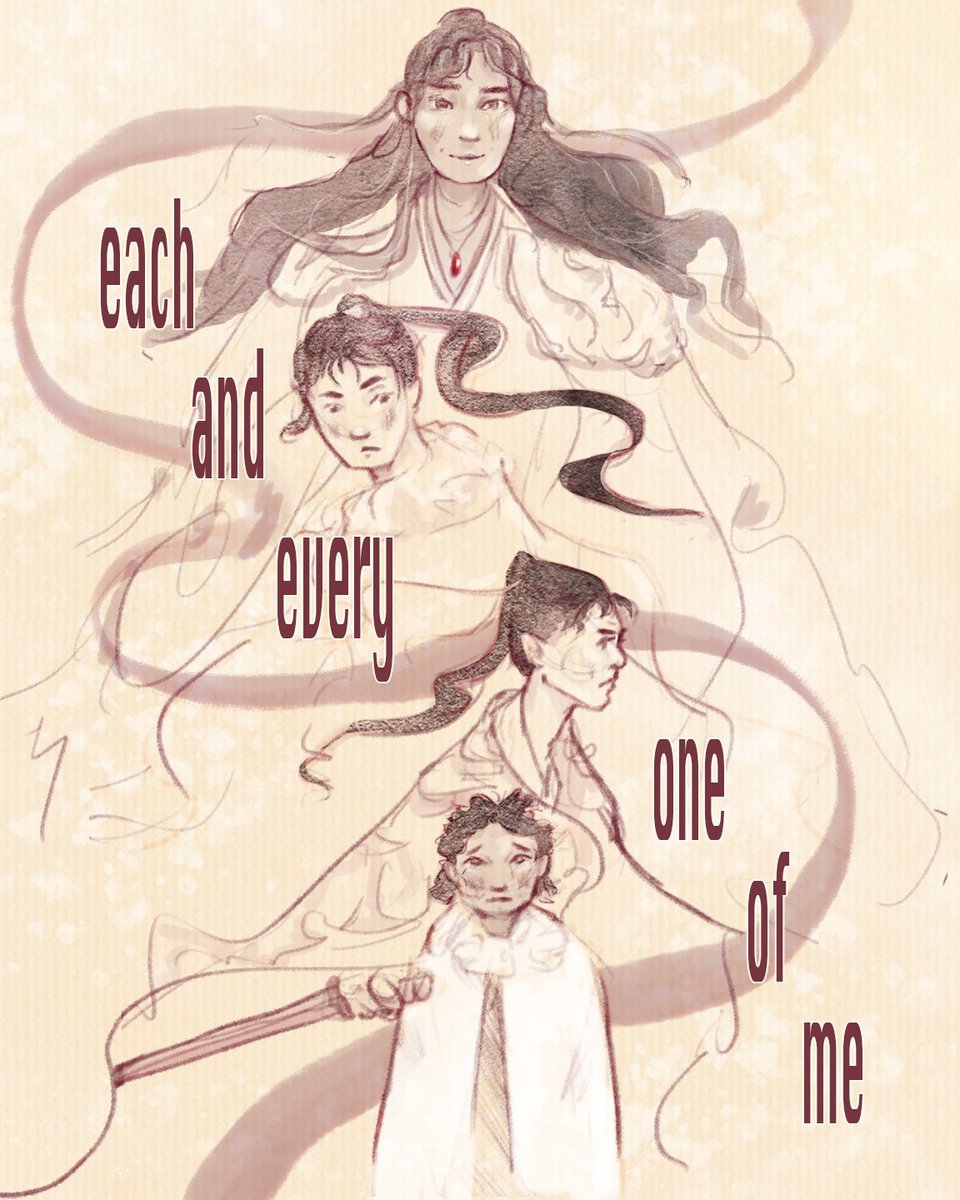sentient_wren's tweet image. EACH AND EVERY ONE OF ME
for @DeoMinrei | @2haAction 

When Taxian-jun chases Mo-zongshi from the body, he goes on a mission to find and recover his other self.

archiveofourown.org/works/61530871