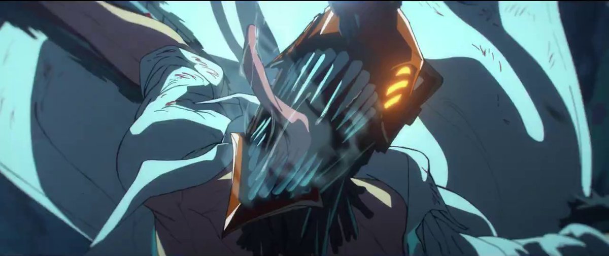 tfwPhoebe's tweet photo. The way the characters look exactly like Fujimoto's art with those beautiful colors and all the zaniness and melancholy that comes with it 

This is everything i ever wanted from a Chainsaw Man adaptation and MORE https://t.co/QUaI1EAk0q