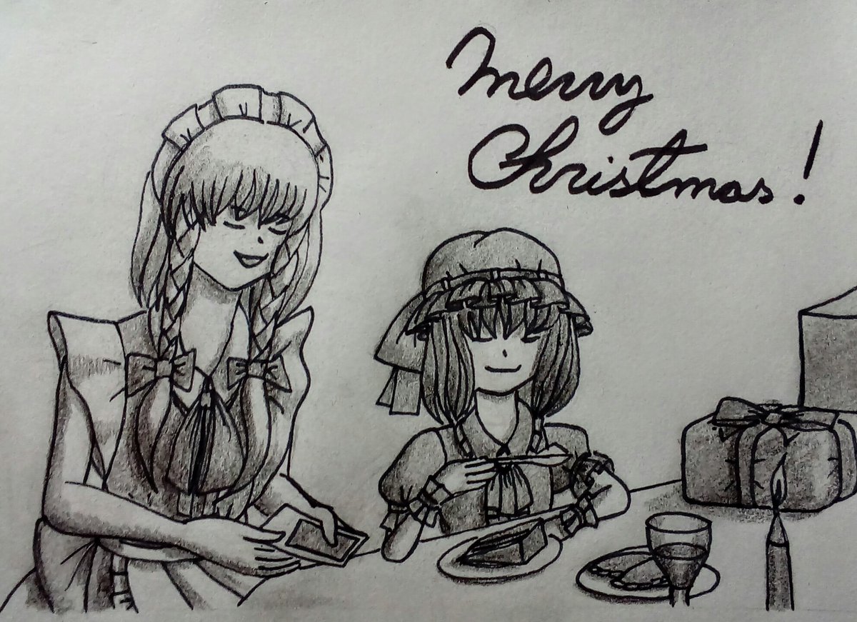 ChannelTouhou's tweet photo. Hello, there! How is your weekend going? Sorry again for the lack of content, I've been doing lots of things and the channel's been silent lately. We'll have more content for the start of the year. With that said, hope you have Merry Christmas and Happy New Year! https://t.co/DfuL7KVzi1