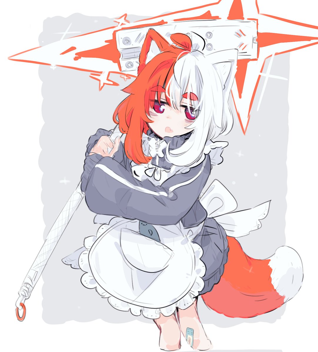 「」|菓しおりのイラスト