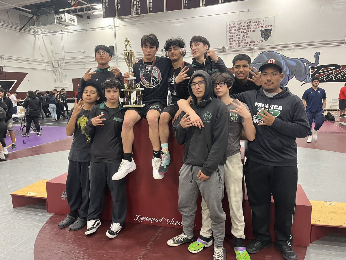 <a href="/vcspreps/">VCS Preps</a> <a href="/phs_tritons/">Pacifica HS</a> Pacifica placed 6th out of 34 teams in the Louis Madrigal West Coast Classic at Rosemead High School. Placers were Robert Ramirez and Nathaniel Dominguez 1st, Jason Ybarra 3rd and Jacob Lopez 6th.