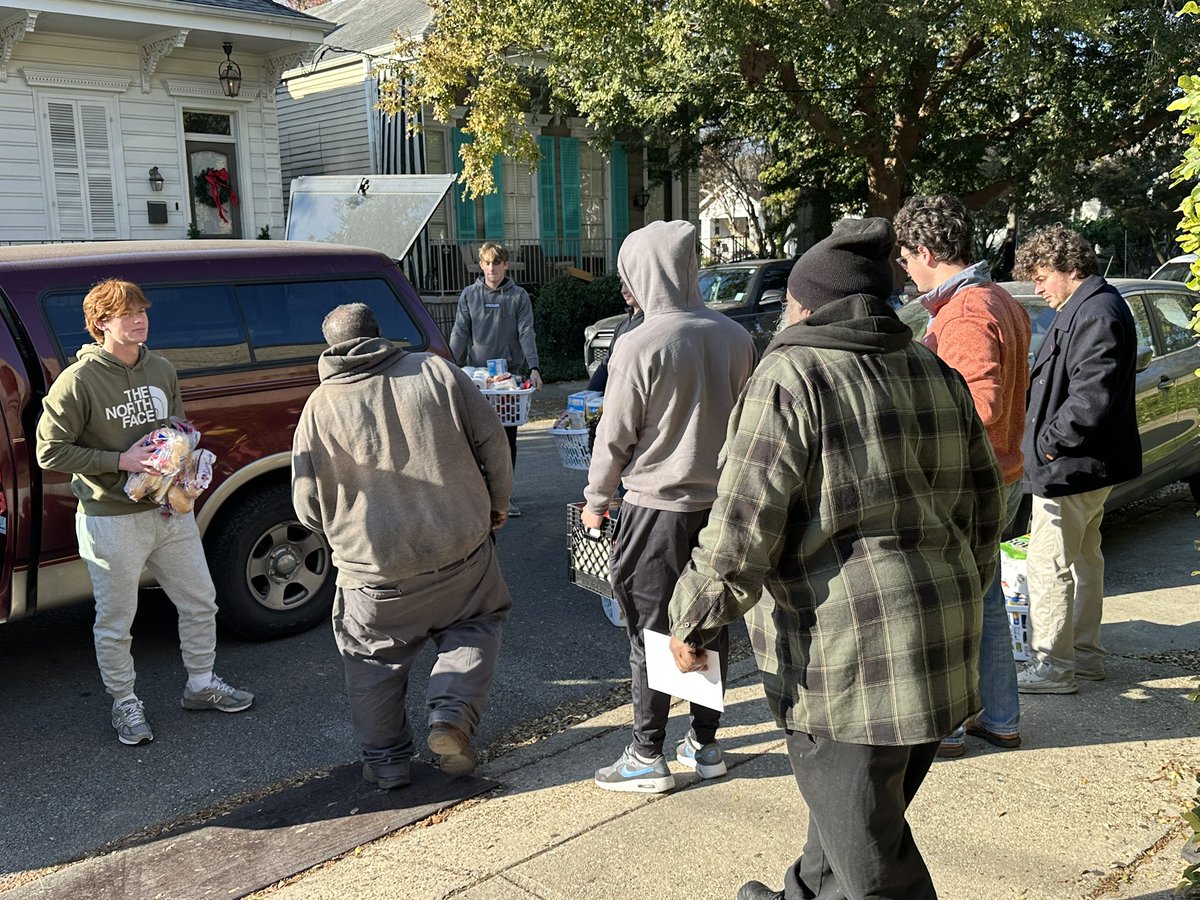 Over the past few weeks, the Delgado Baseball team has dedicated their time and efforts in assisting St. Francis of Assisi parish with its angel tree gift and food distribution. Thanks to our Fins for helping make the holiday a little brighter for more than 75 families!