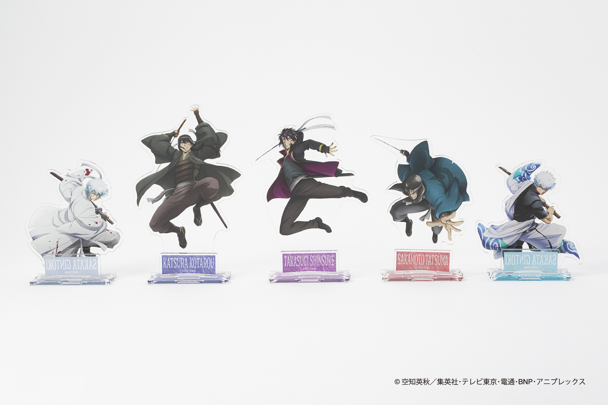 銀魂 キラキラ缶バッジコレクション ふぉとカードコレクション 戦闘ver