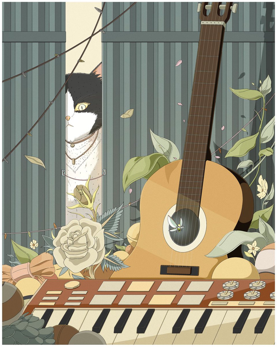 GM! 🐱 

2 Days - Live Auction on <a href="/salvor_io/">Salvor 🚢🔺</a> 

🐈🎸