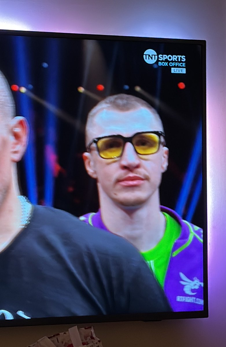 So many celebs at the Usyk Fury fight including Ali G