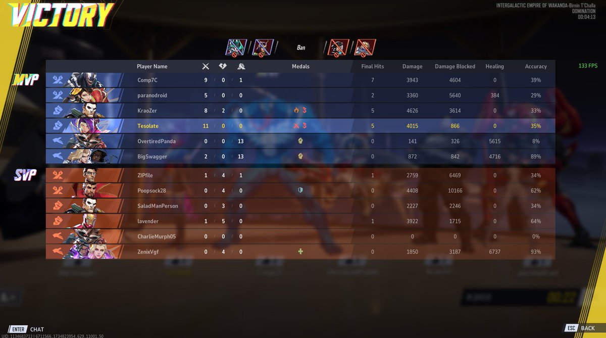 Tesolate1's tweet image. CharlieMurphy05 found dominating in marvel rivals after his long run of success in Valorant