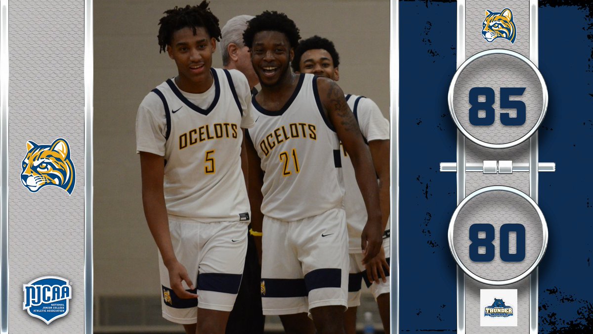 Schoolcraft Men's Basketball downs #11 SUNY Niagara 85-80 ❗️ 🔥

The Ocelots got big performances from J'Vohn Walker (23 points, 8 rebounds), Rael Cochran (19 points, 9 rebounds) and Marshall Thorn (18 points, 8 rebounds). Andrew Kimbrough chipped in with 13 points.

#OcelotPride